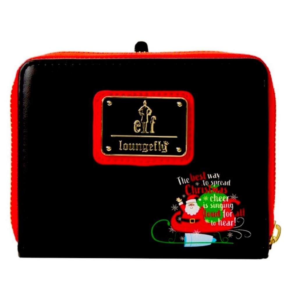 Elf Buddy in Manhattan Zip Around Wallet - Picture 4 of 4